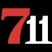 711 logo background