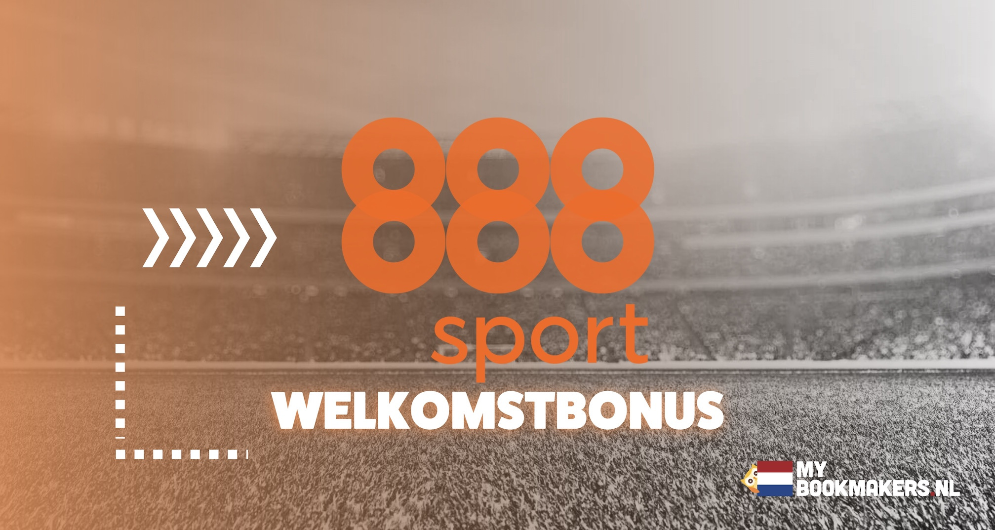 888 sport welkomstbonus: 100% bonus tot € 50!
