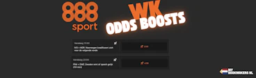 888 wk odds boosts