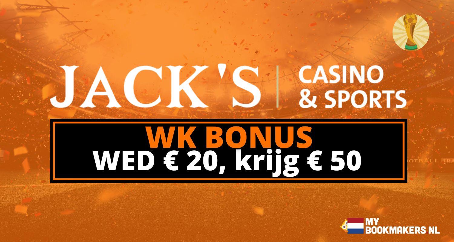 Jacks WK Welkomstbonus