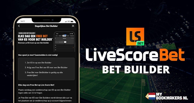 Live Score Bet builder bonus