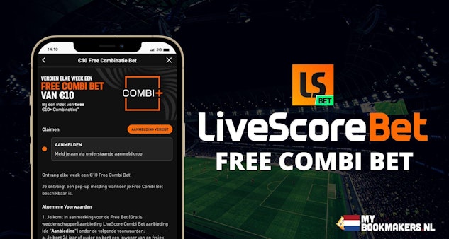 Live Score Bet free combi bet bonus