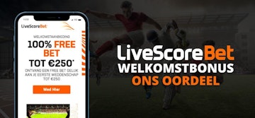 Live Score Bet welkomstbonus review