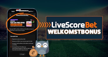 Nieuwe Live Score Bet welkomstbonus