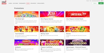 Starcasino promoties