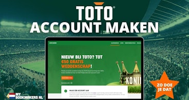 TOTO Account aanmaken 4