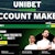 Een Unibet account aanmaken: zo doe je dat