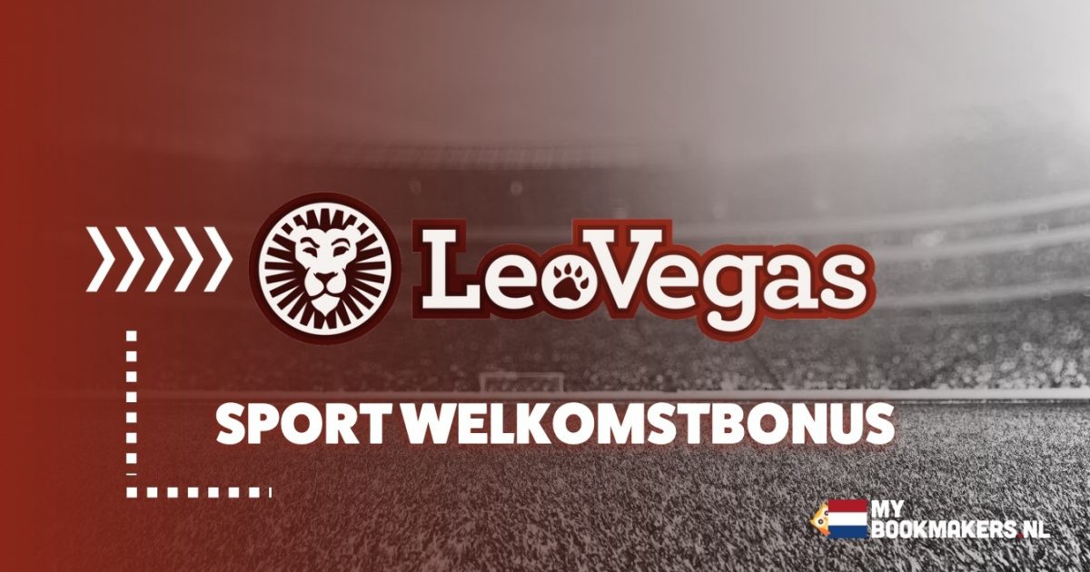 Schermafbeelding van het LeoVegas sportbook dashboard met live weddenschappen