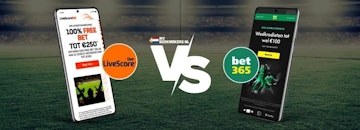 Bet365 of livescorebet welkomstbonus