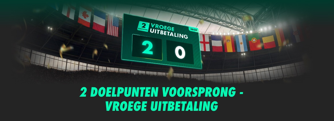 Bet365 twee doelpunten verschil promotie