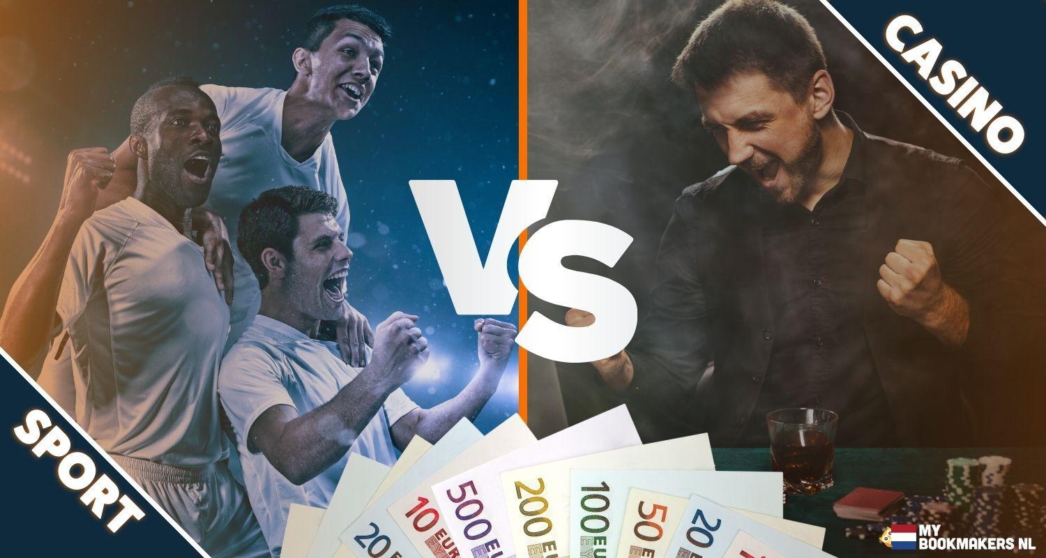 Bookmaker bonus vs casino bonus