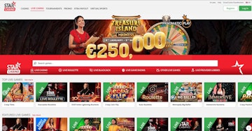 Star casino online live casino