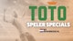 Toto speler specials