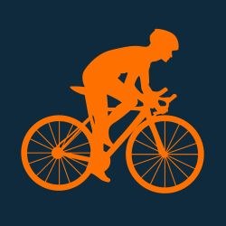 Wielrennen icon 250 x 250 px